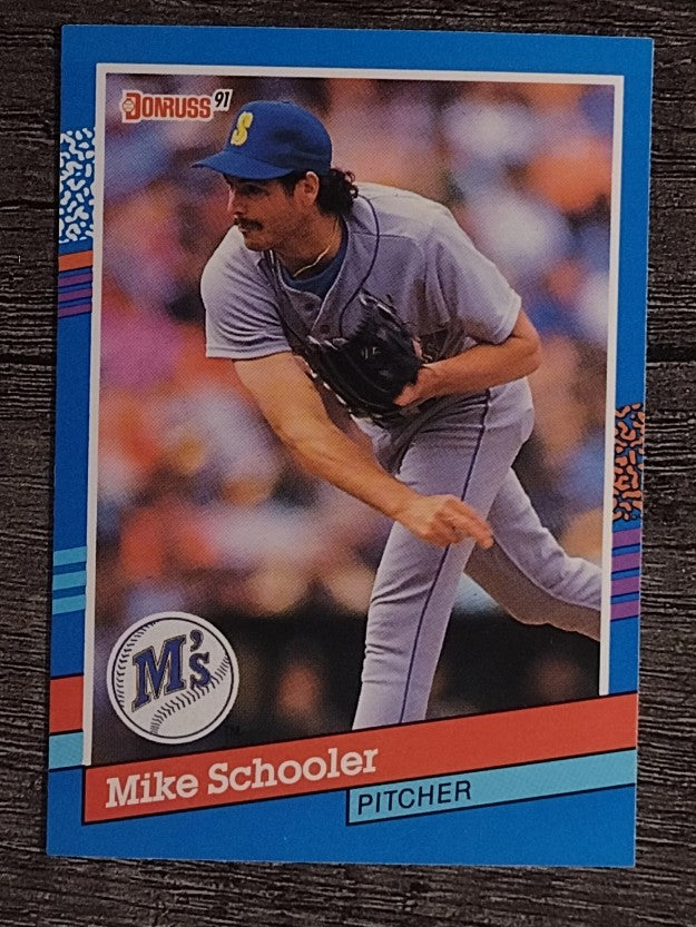 1991 Donruss #302 Mike Schooler