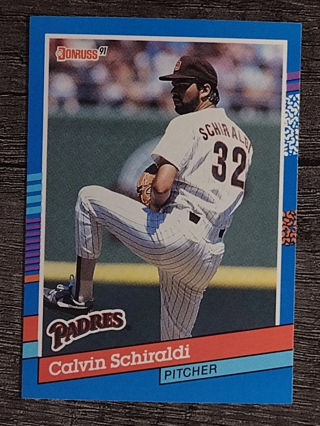 1991 Donruss #308 Calvin Schiraldi