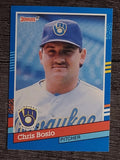1991 Donruss #160 Chris Bosio