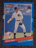 1991 Donruss #163 Steve Sax