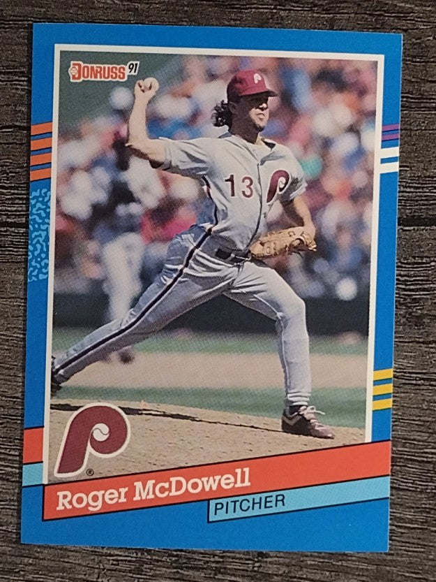 1991 Donruss #166 Roger McDowell