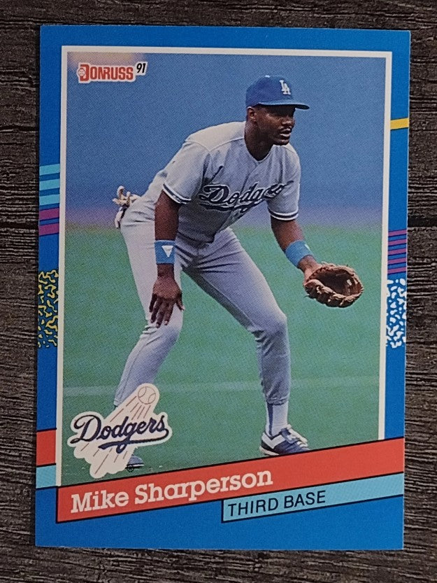 1991 Donruss #168 Mike Sharperson