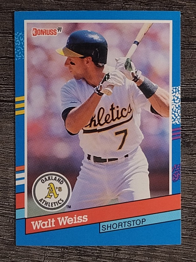 1991 Donruss #214 Walt Weiss