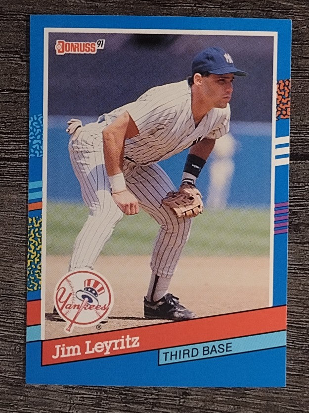 1991 Donruss #219 Jim Leyritz