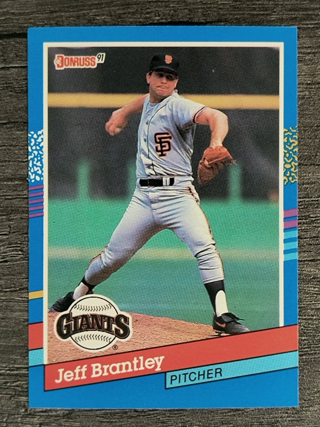 1991 Donruss #319 Jeff Brantley