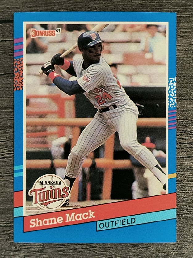 1991 Donruss #320 Shane Mack