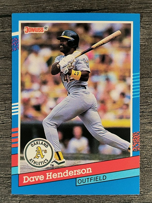 1991 Donruss #326 Dave Henderson