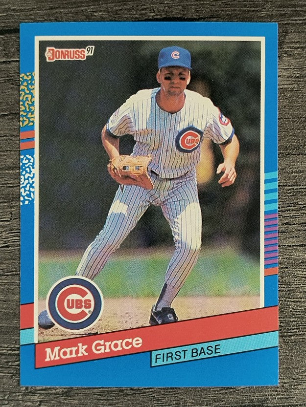 1991 Donruss #199 Mark Grace