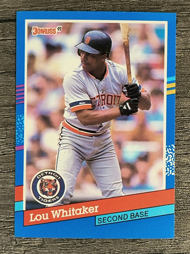 1991 Donruss #174 Lou Whitaker