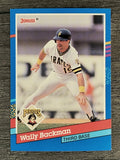 1991 Donruss #177 Wally Backman
