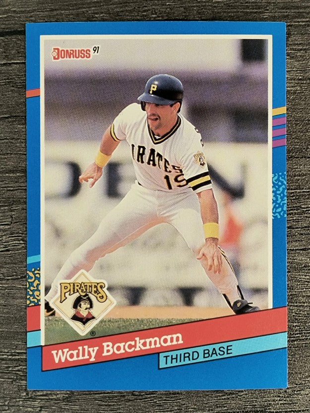 1991 Donruss #177 Wally Backman