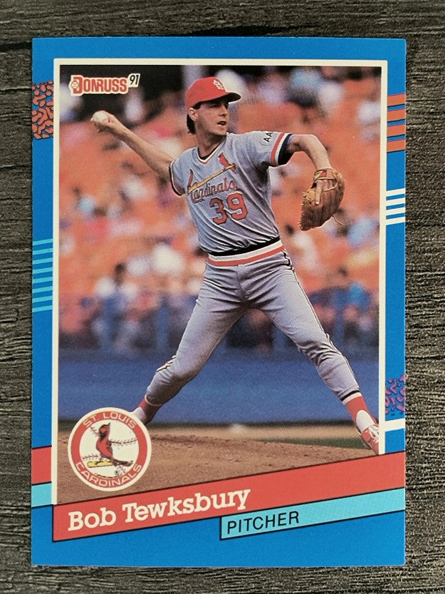 1991 Donruss #183 Bob Tewksbury