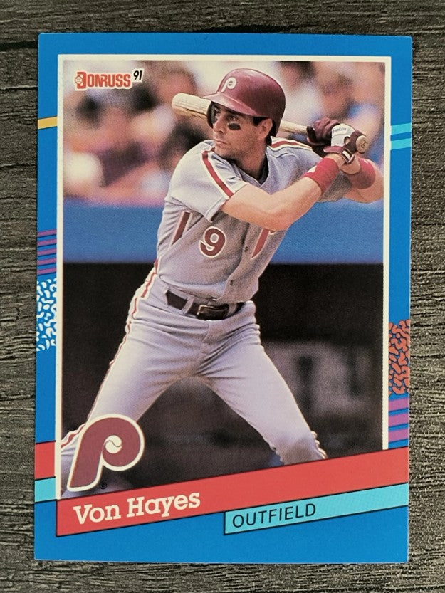 1991 Donruss #222 Von Hayes
