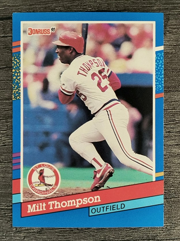 1991 Donruss #225 Milt Thompson