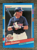 1991 Donruss #228 Dan Gladden