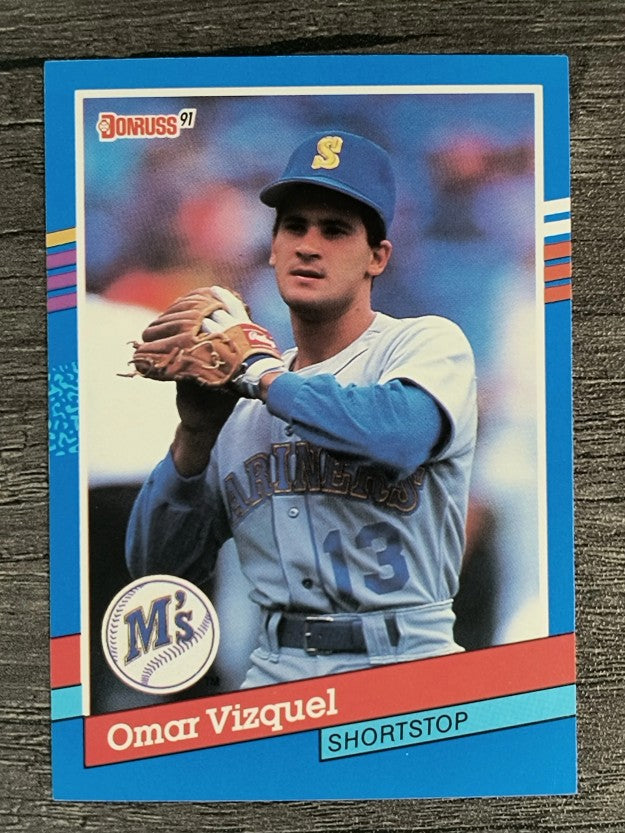 1991 Donruss #231 Omar Vizquel