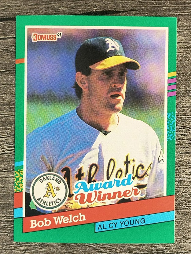 1991 Donruss #727 Bob Welch CY