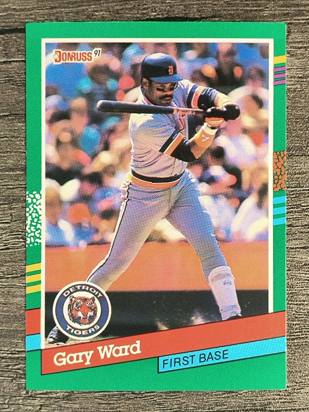1991 Donruss #728 Gary Ward
