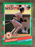 1991 Donruss #730 David Segui