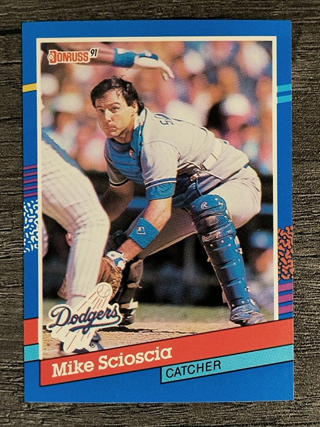 1991 Donruss #112 Mike Scioscia