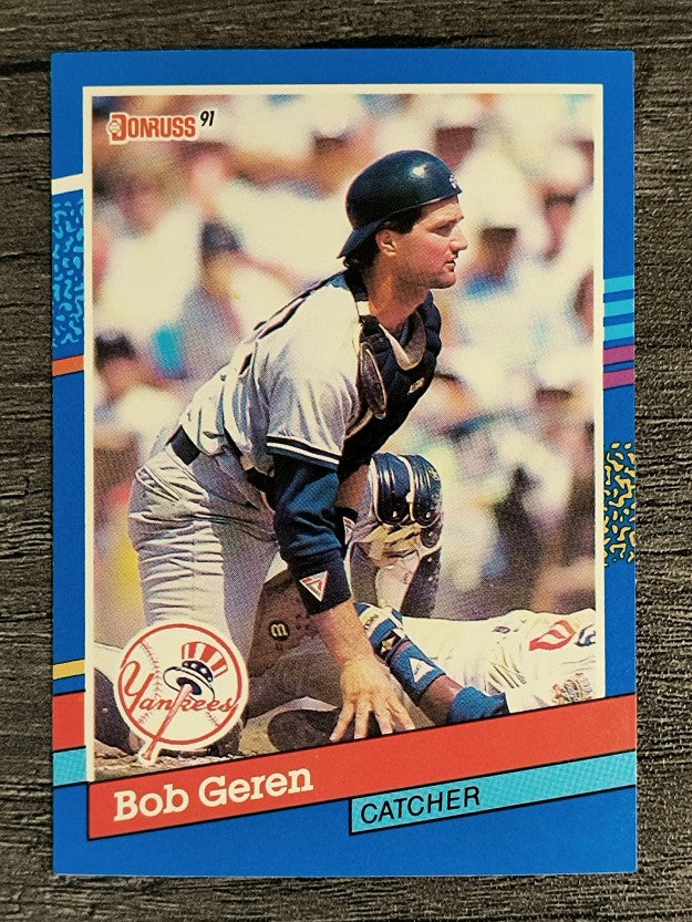 1991 Donruss #114 Bob Geren