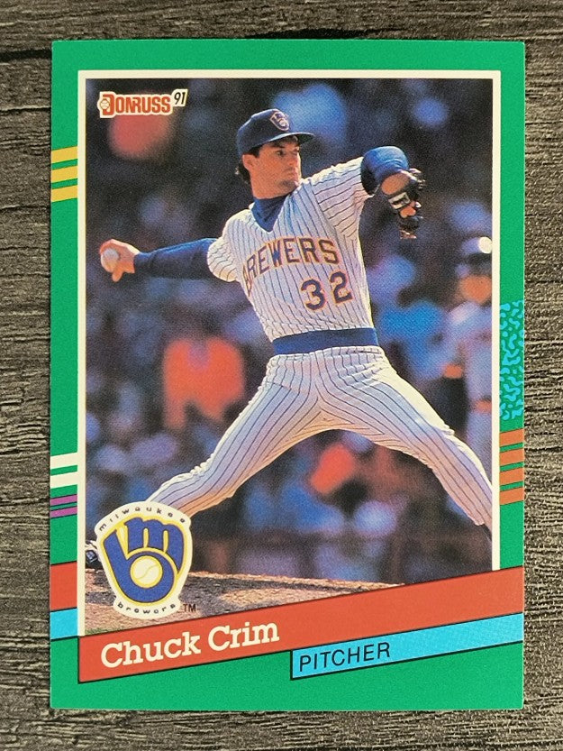 1991 Donruss #684 Chuck Crim