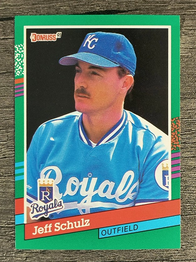 1991 Donruss #687 Jeff Schulz RC