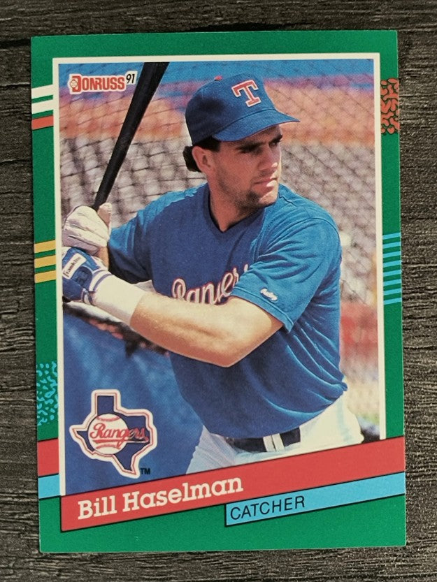 1991 Donruss #679 Bill Haselman RC