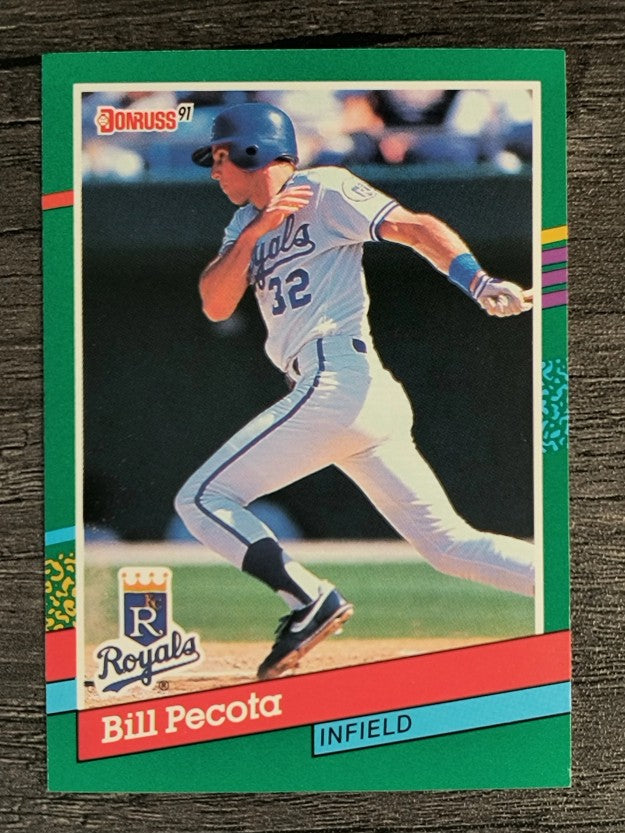 1991 Donruss #672 Bill Pecota