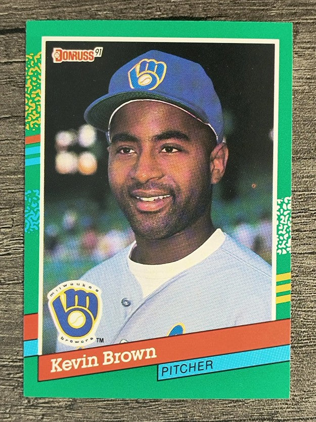 1991 Donruss #674 Kevin D. Brown