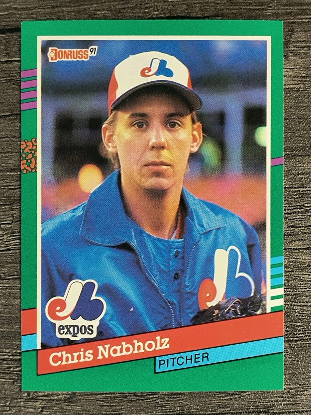 1991 Donruss #667 Chris Nabholz