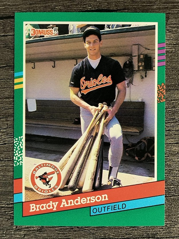 1991 Donruss #668 Brady Anderson