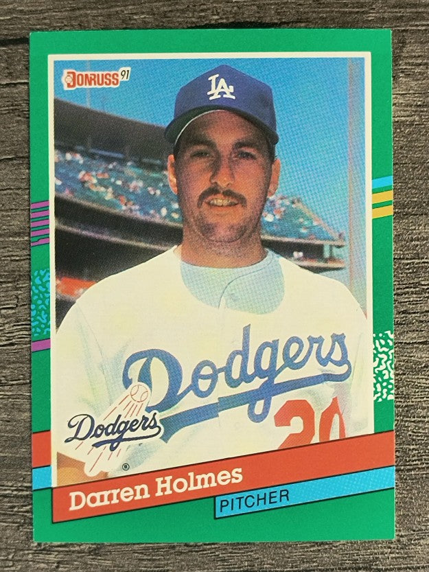1991 Donruss #669 Darren Holmes RC