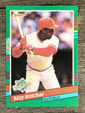 1991 Donruss #763 Billy Hatcher WS