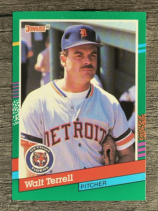 1991 Donruss #717 Walt Terrell