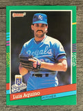1991 Donruss #718 Luis Aquino