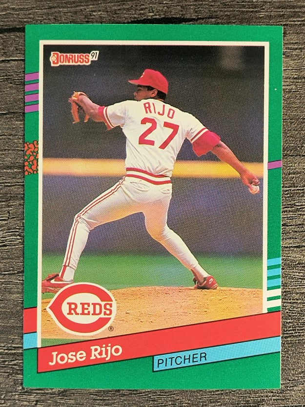 1991 Donruss #722 Jose Rijo