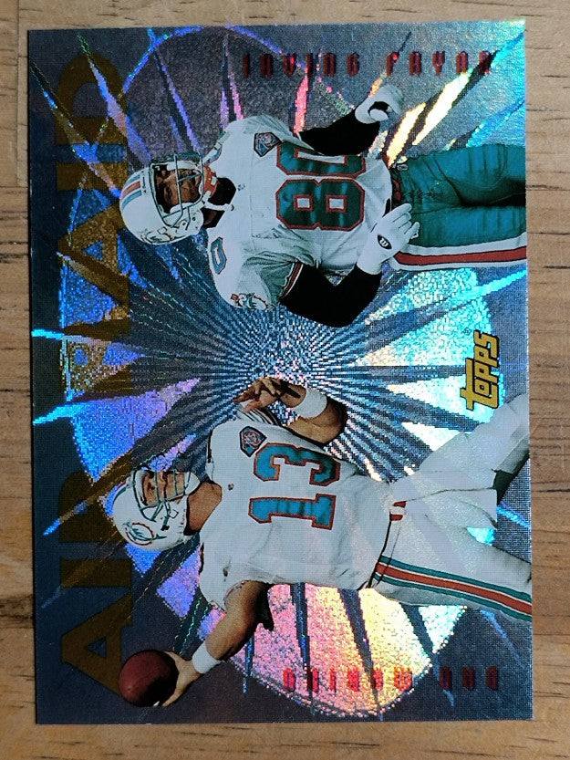 1995 Topps Air Raid #8 Dan Marino/Irving Fryar