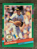 1991 Donruss #723 Curt Young
