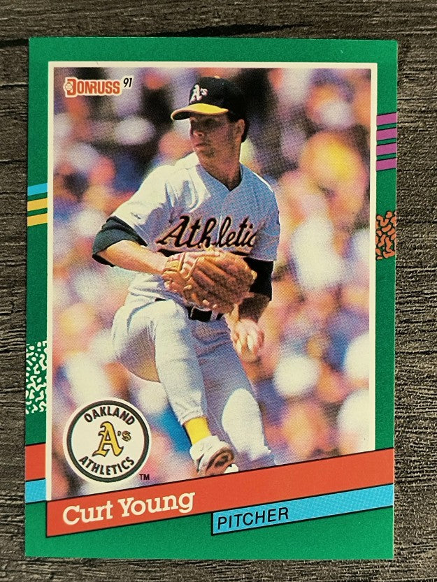 1991 Donruss #723 Curt Young
