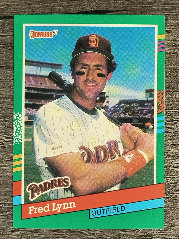 1991 Donruss #673 Fred Lynn