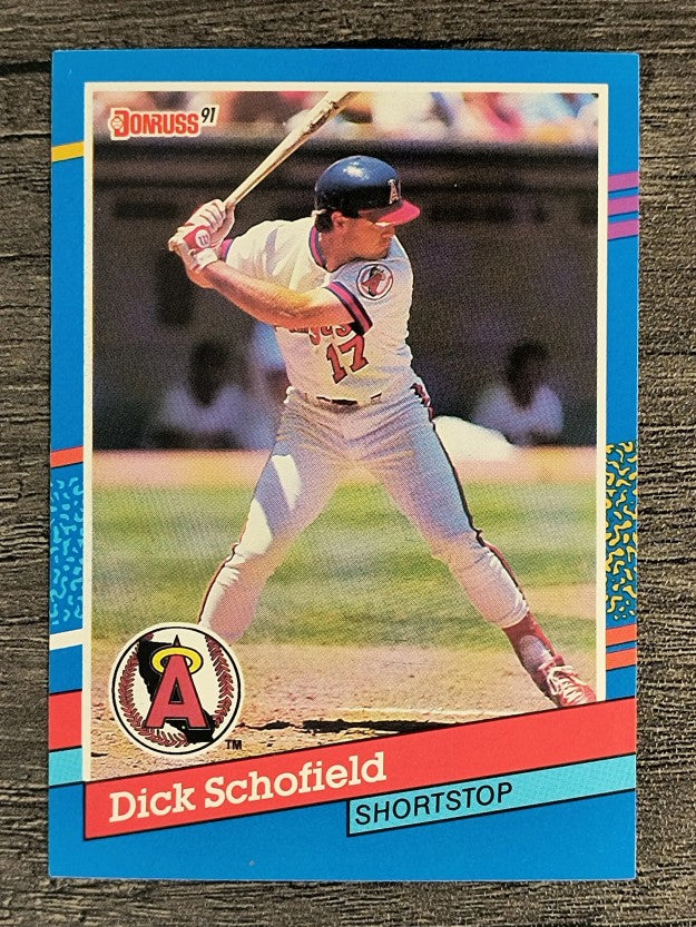 1991 Donruss #262 Dick Schofield