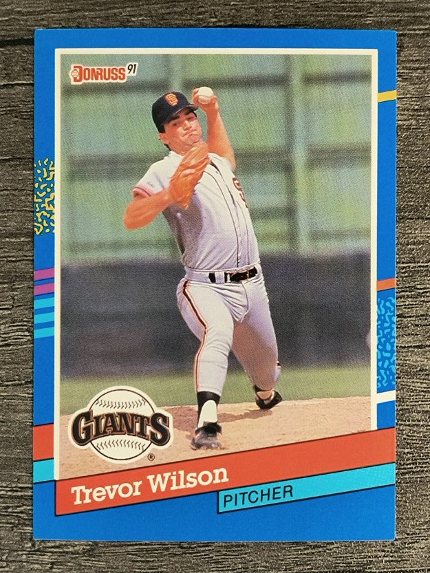 1991 Donruss #263 Trevor Wilson