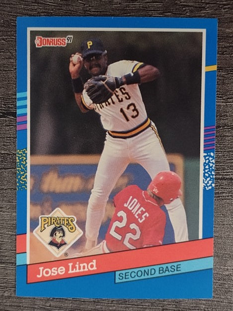 1991 Donruss #58 Jose Lind