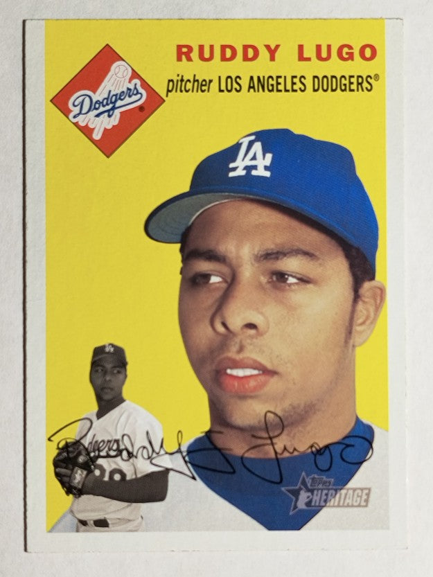 2003 Topps Heritage #234 Ruddy Lugo RC