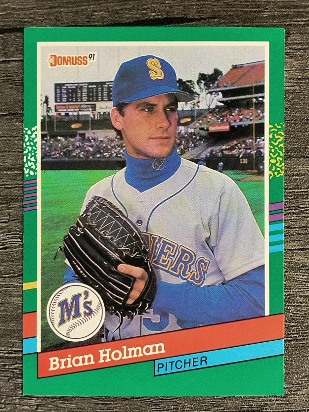 1991 Donruss #539 Brian Holman