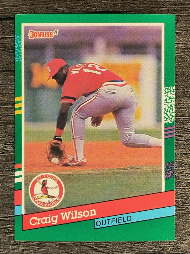 1991 Donruss #544 Craig Wilson RC