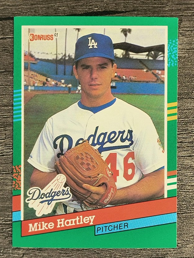 1991 Donruss #545 Mike Hartley