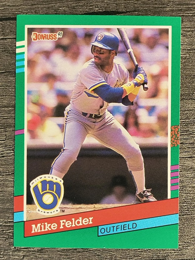 1991 Donruss #535 Mike Felder