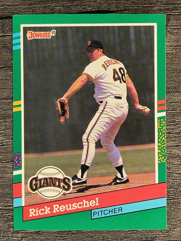 1991 Donruss #518 Rick Reuschel
